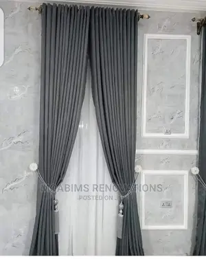 Quality Sliver Black Out Curtain