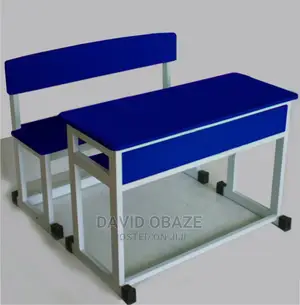 Double Classroomtable and Chair