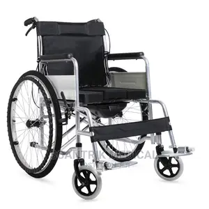 Manual Steel Lightweight Folding Hospital Wheelchair