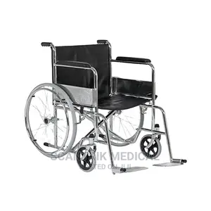 Wheelchair With Full Arms and Swing Away