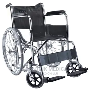 Durable and Affordable Hospital Leather Armrest Wheelchair