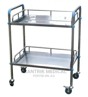 Stainless Steel Medical Instrument Trolley
