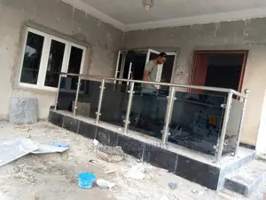 Entrance Balcony Glass Rail