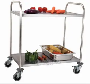 Mobile Stainless Steel Instrument Trolley