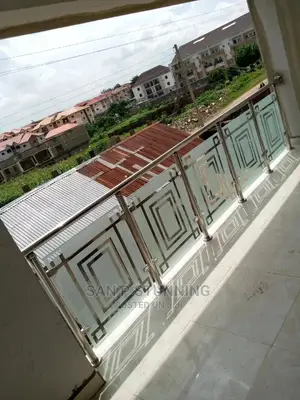 Stainless Steel Handrail With Design Glass