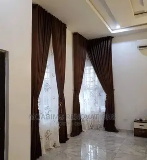 Turkish Brown Curtain Blinds