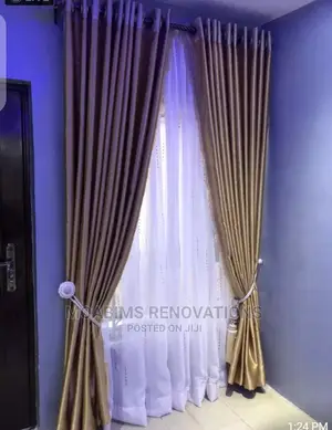Premium Gold Curtain Fabrics