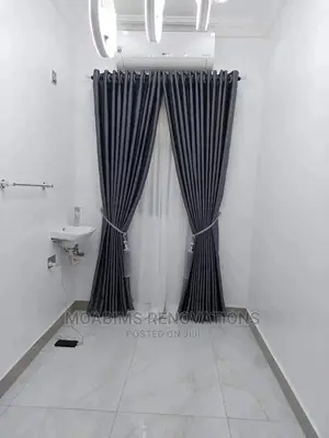 Luxury Grey Curtain Fabric