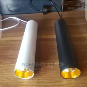 300*60mm LED Pendant With 3 Colours Warm Bright Lights White