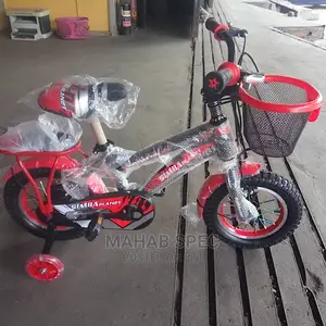 Kids Bike Bicycle With Basket and Carrier