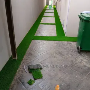 Pattern Artificial Grass Installation