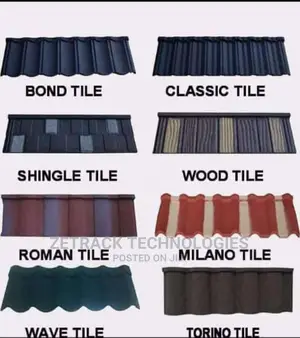 Different Colours and Designs of Stone Coated Sheets