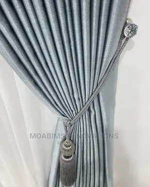 Premium Turkish (Sliver Grey )Curtain