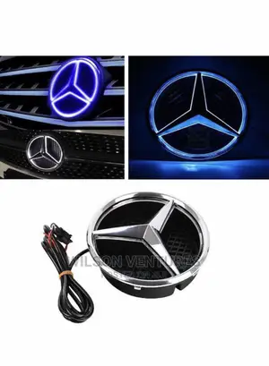 LED Benz Grille Logo