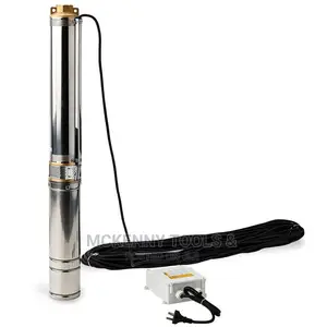 1.5hp Submersible Bore Water Pump Deep Well Irrigation Stain