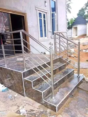 Stainless Handrail in to in Construction