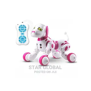 Smart Touch Sensor Dancing Voice Pink Rc Robot Dog