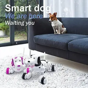 Remote Control Robot Smart Pink Wireless Dancing Dog Kid Toy