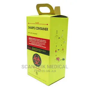 Cardboard Hospital Safety Box Medical for Syringe