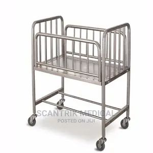 Stainless Steel Infant Hospital Cot
