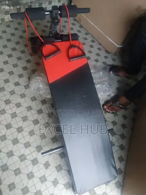 Tummy Trimmer Bench Red And Black
