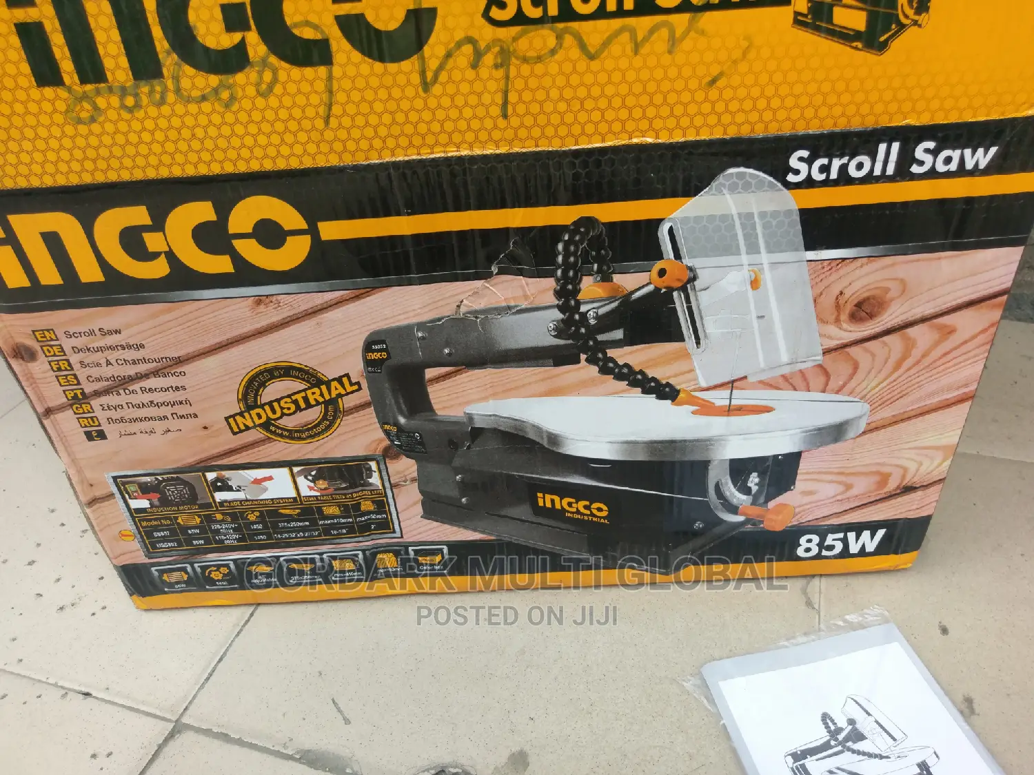 Scroll Saw Machine Ingco