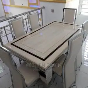 6seater Marble Dinning