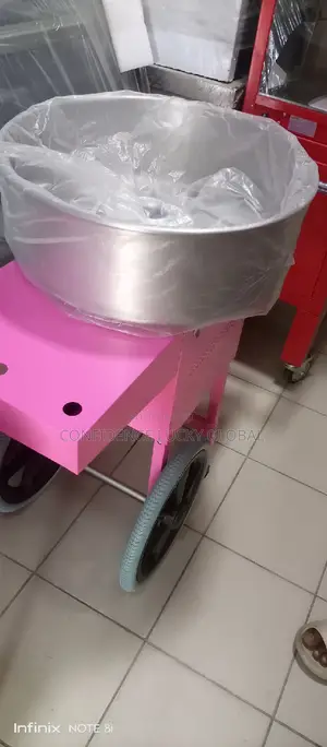 Candy Floss Machine With Cart