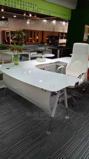 Glass Office Executive Table