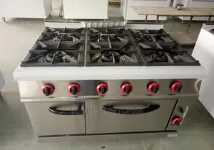 6 Burner Industrial Cooker Cabinet