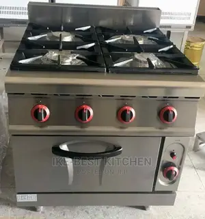 4 Burner Cooker With Oven