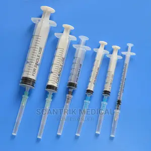 1 Pack 2ml Syringe Disposable Sterile