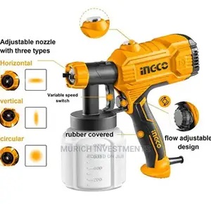 Ingco Metal 450W Hvlp Floor Based Electric Paint Spray Gun