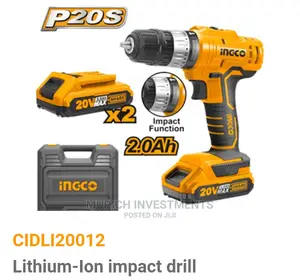 Cordless Impact Drill 20v