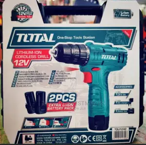 Total Lithium Ion Cordless Drill 12V
