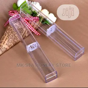 Acrylic Transparent Case Pen Holder (1pcs)