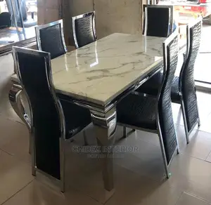 Marble Dining Table 6seaters