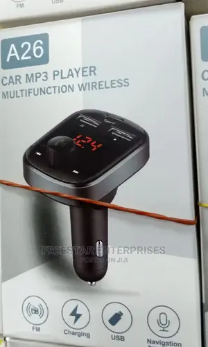 A26 Car Mp3 Bluetooth Mp3 Fm Transmitter