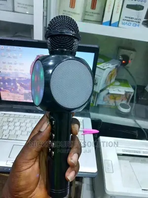 Wireless Bluetooth Microphone With Led Lights