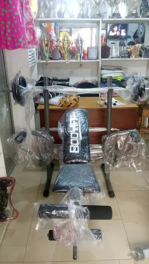 Complete Set Weight Lifting Bench With 50kg Weight