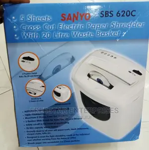 SANYO SBS 620C Electric Paper Shredder