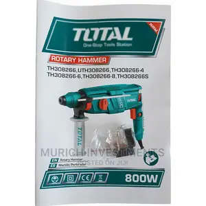 Total 3 in 1 26mm Rotary Hammer 800w With Chuck
