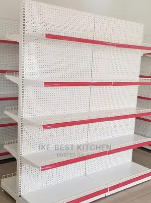 Double Supermarket Shelves