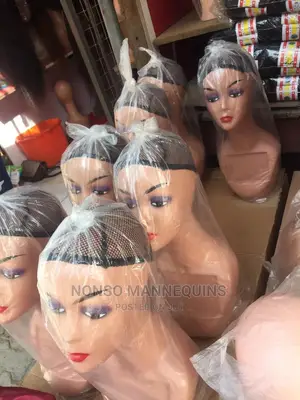Plastic Mannequins Head Display