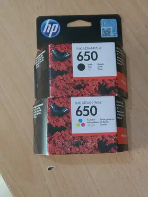 Ink Cartridges 650 Black Colour