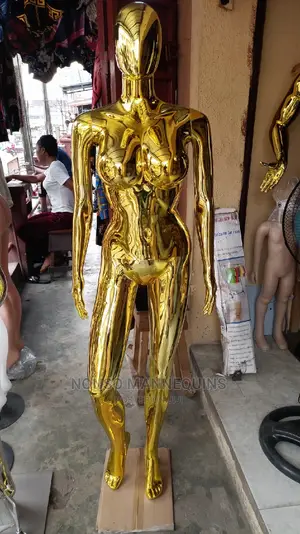 Size 12 High Quality Fold Chrome Female Display Mannequins