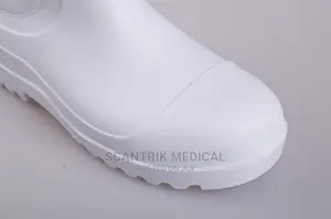White Colour Safety Pvc Gum Boot