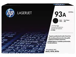 HP 93A Black Original Laserjet Toner Cartridge (Cz192a)