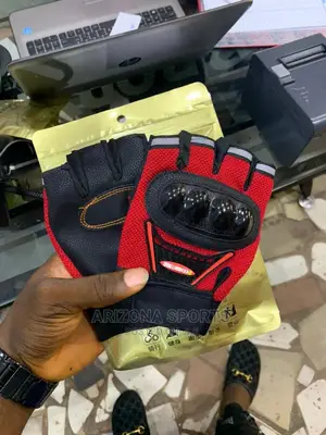 Red Gym Gloves