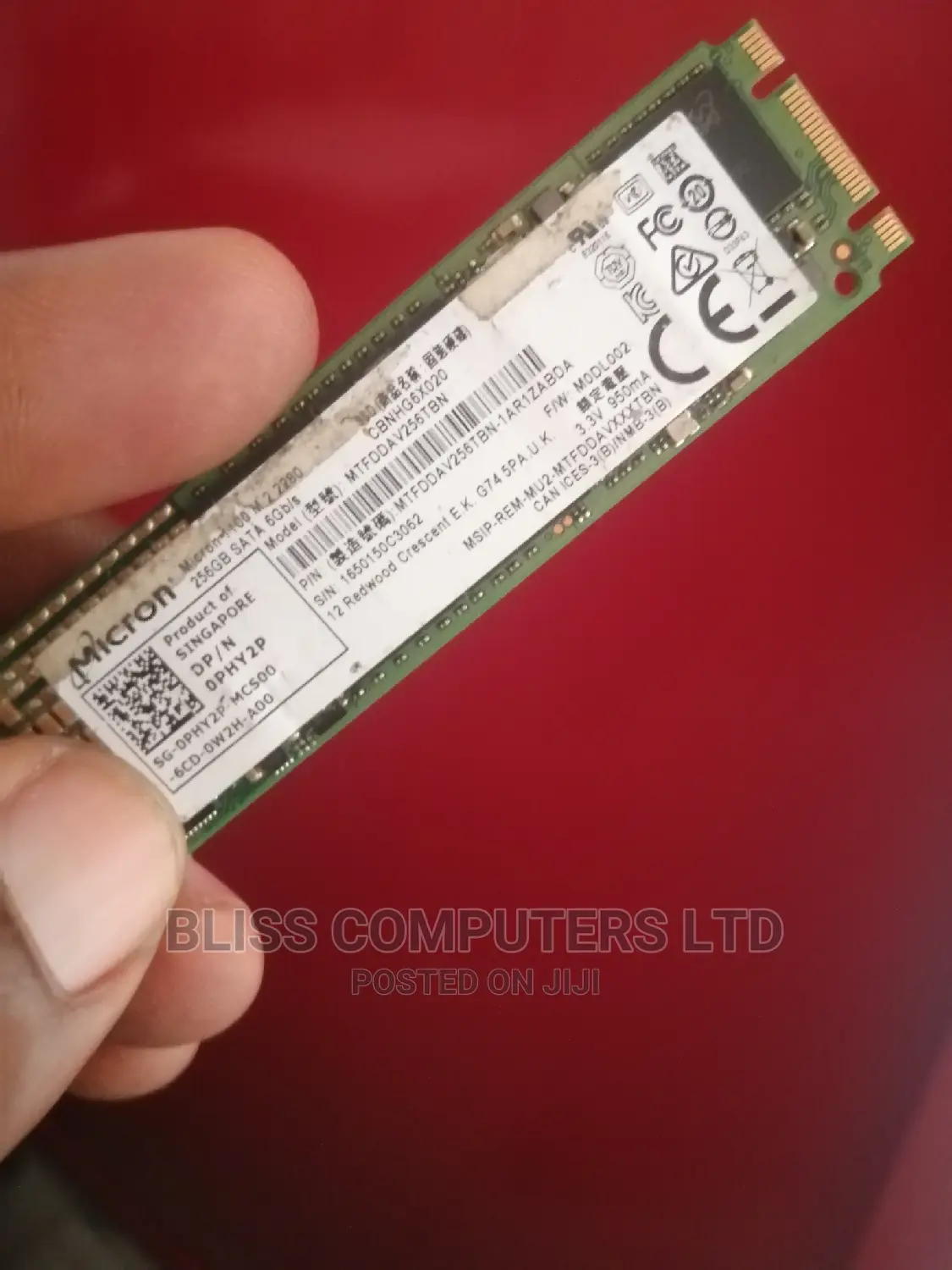 256gb M. 2 SSD